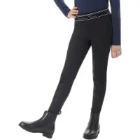 QHP - Rijlegging Eden - Full Grip - Kids - Zwart - 176