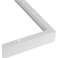 Enzo Opbouwframe voor LED paneel 60x60x7cm wit - 5417885