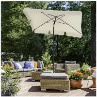 Mazazu MIRA Home - Parasol - Strandparasol - Tuin - Zonwering - Polyester - 200x125