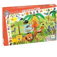 Djeco Puzzle Jungle 35 pcs