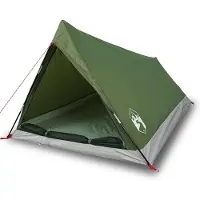 vidaXL Tent 2-persoons waterdicht olijfgroen