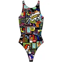 Turbo Yeah Comic Swimsuit Veelkleurig 5-6 Years Meisje