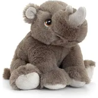 Keel Toys Neushoorn - 18 cm - Dieren knuffelbeesten