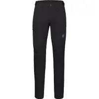 Mammut - Runbold Guide Softshell Pants - Softshellbroek 50 - Long, zwart