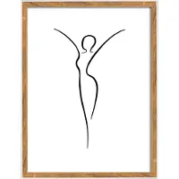 Walther design Silhouette - Houten lijst - Fotoformaat 30x40 cm - Natuur