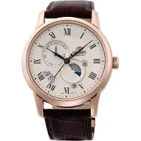 Orient Watch Watches Classic Sun & Moon 43 Mm Horloge