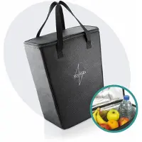 Voltano Koeltas Voor Fietstas Of Rugtas - Inleg Koeltas - Boodschappentas - Zwart - 20 Liter