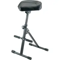 K&M 14047 Pneumatic Stool Black