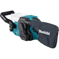 Makita BS 001 GD1 Snoerloze bandschuurmachine 40 V max. 76 x 533 mm borstelloos + 1x oplaadbare accu 2,5 Ah - zonder lader
