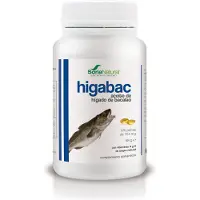 Soria natural Higabac levertraanolie 125 softgels