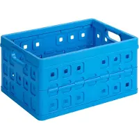 Sunware Square vouwkrat - 32 l - blauw