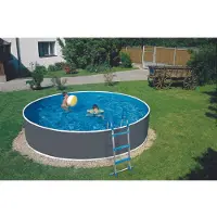 Mountfield Azuro With Off-axis Holes Pool Grijs 360 x 120 cm