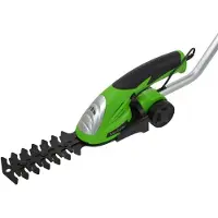 GEKO Draadloze grasschaar - 3.6V - 2 verwisselbare messen - ergonomisch ontwerp - anti-slip handgreep
