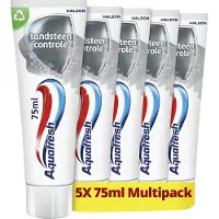 Aquafresh Tandpasta Tandsteen Controle Frisse Adem 5 Stuks