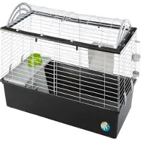 Ferplast Casita 120 - Zwart - 119 x 58 x 60 cm