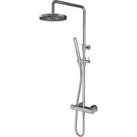 Hotbath Get Together SDS1CR opbouw regendouche met 3s handdouche en 25cm hoofddouche chroom