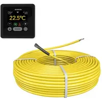 Magnum Cable Set 123,5 m / 2100 Watt Set met MRC-thermostaat | Zwart