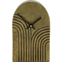 Dijk Natural Collections Klok aluminium goud 10x4x16,5cm goud Aluminium Klok