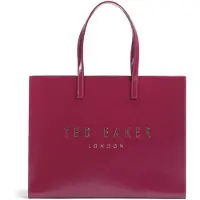 Ted Baker Shopper Crinkon Crinkle Extra Large Icon Bag Deep - Pink Mauve