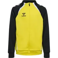 Hummel Sportief sweatvest 'Lead 2.0' geel / zwart / wit