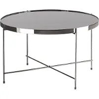 Beliani LUCEA - Salontafel - Zwart - IJzer
