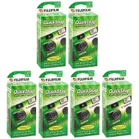 Fujifilm Quicksnap Flash Single-Use Camera With Flash, 6 pak