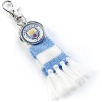 Ginza.se - Manchester City Football Club Blauwe Sjaal en Logo Bedel Rugzak hanger