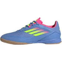 Adidas Voetbalschoen 'F50 League' blauw / citroengeel / limoen / pink