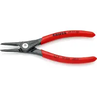 Knipex Precisie-borgveertang voor buitenringen op assen | Anti-slip kunststof bekleed - 49 11 A0 SB