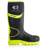 Buckbootz Bbz8000 S5s Werklaars Zwart/geel | Maat: 42