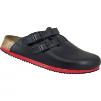 Birkenstock Werkklompen | maat 44 zwart | leer | SRA EN 20347 | 1 paar - 582634-44