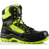 Buckbootz Buckz Bviz1 Highviz Hoge Werkschoen S3 | Maat: 40
