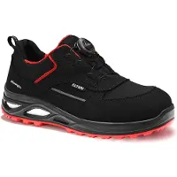 ELTEN Hannah Xxtl Boa Laag Esd S3 Zwart/rood | Maat: 40