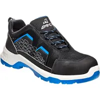 Emma Werkschoen CrossForce Fly XD Laag S3 | Zwart/Blauw | Maat 42 - 8715316153983