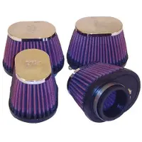 K&N Engineering K&N Universal Chrome Filter 1.75in Flange ID / 4in Length x 2.875in Width Base / 2.75in Height