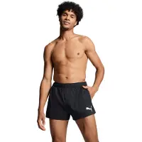 Puma Zwemshorts zwart / wit