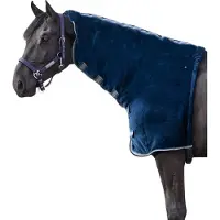 QHP Halsstuk Fluff Donkerblauw - M