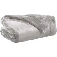 Vivaraise Deken Tender in polyester, parel kleur, 150 x 200 cm