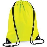 Bagbase Pack 50 Bagbase BG10 - GYMSAC Fluorescent Yellow - 45x34 cm