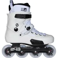 Powerslide Zoom Pro Nova 80 inline skates, wit, EU 39-40. Wit, EU 39-40