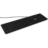 Port Designs PORT Connect Office Executive Low Profile - Toetsenbord - Bedraad - US-indeling - 109 toetsen + 6 sneltoetsen - Membraan - Zwart