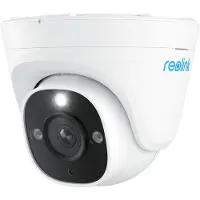 Reolink P344, 12 MP PoE buiten dome-camera met spotlight - Wit