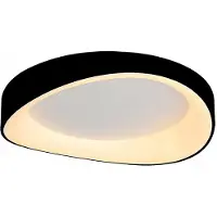 Freelight Plafondlamp Duna Ø 47 cm zwart