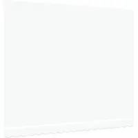 vidaXL Vervangingsdoek voor zonnescherm Wit 380 x 295 cm Polyester