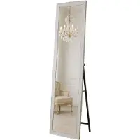 MISOU MIRRORS AND MORE Passpiegel - LED - Staande Spiegel - met verlichting - Grote Spiegel - 160x40cm - HERMINE