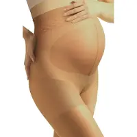 Gabriella Zwangerschapspanty - 20 Denier - Kleur: Neutro (Suntan) - Maat: L - Model: Mamma Premium