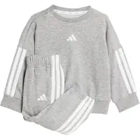 Adidas Trainingspak 'Essentials' grijs gemêleerd / wit