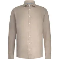 State of Art regular fit overhemd beige linnen