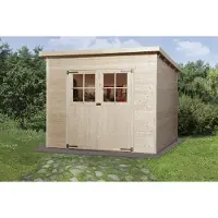 Weka Tuinhuis 325 - Onbehandeld - 223x254cm