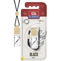 Dr. Marcus Auto luchtverfrisser Dr Marcus Ecolo black 4,5 ml Hout Kristal Geur Hanger 4 Onderdelen